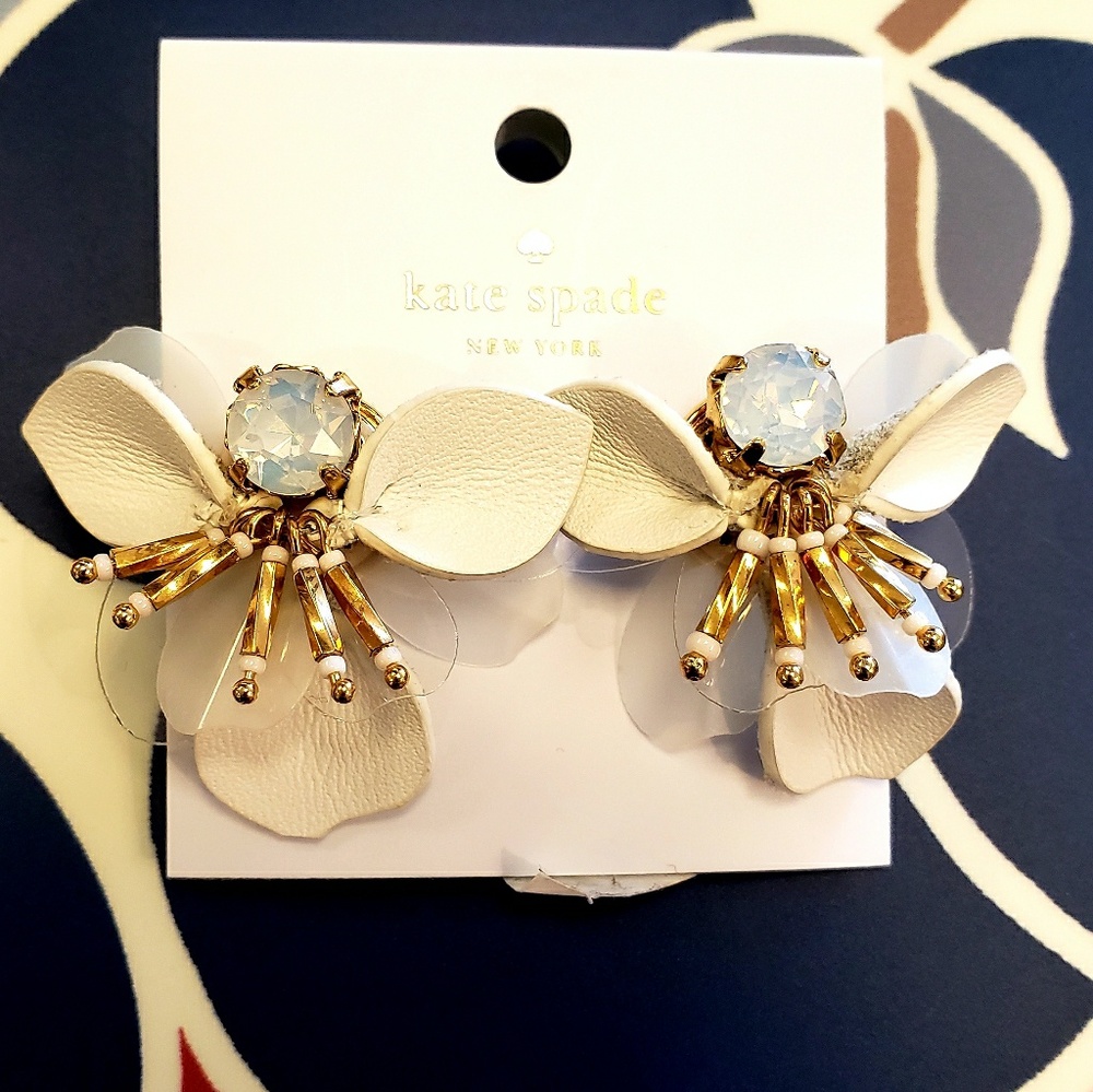 KATE SPADE VIBRANT LIFE WHITEMULTI EARRINGS